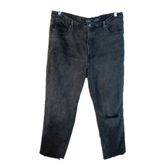 Old Navy Denim - Old Navy Extra High Rise Sky-HI Straight Women’s Size 18 Ember Button Fly